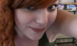 This devilish girl is looking pretty hot