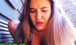 Naked Outdoors Caught On Cam Masturbating