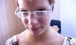 Cock-loving cutie with accurate snatch nicely drilled by teacher