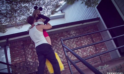 Sensual being is getting undressed in the video by Teen Fidelity