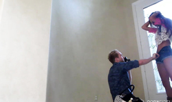 Passionate beauty having hardcore sex with a spicy lover