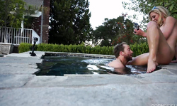 Amazing blonde is getting face-fucked in the video by Porn Fidelity