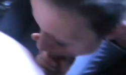 Amazing blue-eyed doll gives extremely hot blowjob for her boyfriend