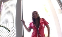 Amazing Sperm Swallow by a truly insatiable cum whore