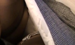 Retro solo with a black-haired babe in sexy stockings