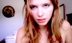 Awesome young hottie with innocent face likes tongue fetish