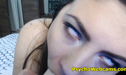 She Cums Densely White Cream Out of her Pussy