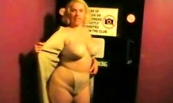 Sweet big-boobed amateur sucks a hard dick in the night