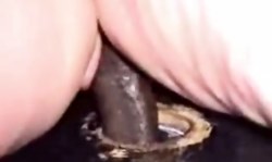 Dude with giant black dick fucks a lustful amateur whitey