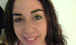 Impressive amateur teen in white panties is sucking like a pro