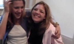 Sweet girls with cute faces are looking for a messy facial load