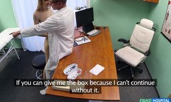 Fake Hospital lady Bell Claire gives a sweet POV blowjob