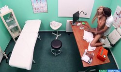 Sexy Russian doll Katrin Tequila nailed on the table