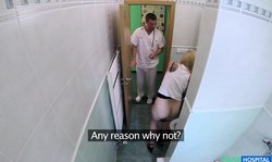 Amazing fuck in Fake Hospital with a glamorous Lady Blond