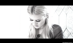 Blonde with innocent face is getting penetrated deep and hard