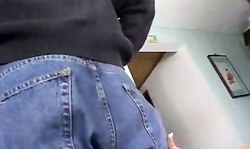 Lovely babe with innocent face gives a good Ass Licking