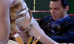 Couch with massive dong impaled a big-breasted 18 19 teen