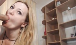 Horny GF Gives Head and Gets Doggie Fucked