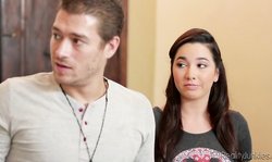 Reality Junkies awesome-looking teens Jasmine Jae and Karlee are sucking a dick