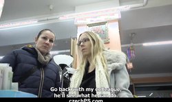 CzechPawnShop #6 - Blonde has anal sex with double penetration for money