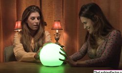 Busty latina confesses and fingers her friends pussy