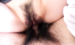 Cock-loving Japanese cutie is sucking a dick of her new lover