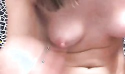 My Russian Stepsister having orgasm live on her webcam