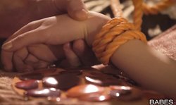 Babes.com cutie Rebecca Volpetti opens her tight pussy for a new lover