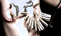 Awesome bald hottie with tattoos is getting humiliated in the dungeon