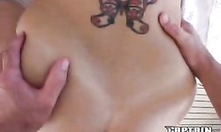 Experienced beauty Captain Stabbin Darci is sucking with pleasure