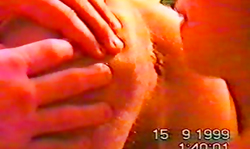 Sweet slut is slowly smoking and playing with her pussy