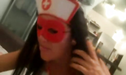 Hardcore sex in the awesome POV video with a fake nurse