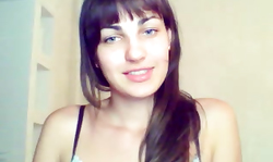 Playful redhead chick is showing off her stunning small tits