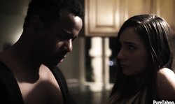 Naive teen smashed by a BFs ebony weird dads long dick