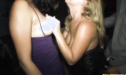 Hotties In The VIP Veronica Rodriguez and Loni Evans are dancing so slutty