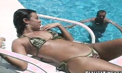 Mike In Brazil aesthetic bikini model Caroline Piere and her producer