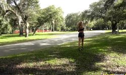 Big-boobed MILF Milf Hunter Amanda Verhooks demonstrates her awesome body