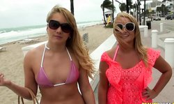 Money Talks angelic bikini hottie Kaylee Evans shows off her body for money