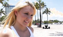 Money Talks rich man is trying to pick up a hot babe Bianca Jacobs