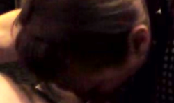 Astonishing brunette is getting drilled in her mouth!