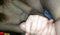 Impressive girl is getting fucked in her small mouth