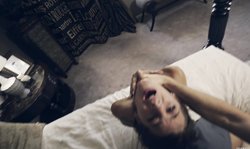 Passionate bedroom dick riding with slender brunette Evelin Stone