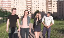 Young Sex Parties Lindsey Olsen and Nataly Gold are getting naked