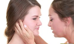 Abigail Mac gets her pussy licked by sporty babe Abby Cross