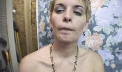 Home Porno Tapes new girlfriend Christen shows her pierced crack