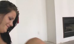 Inked girlfriend Home Porno Tapes Curtis impaled in the doggy style pose