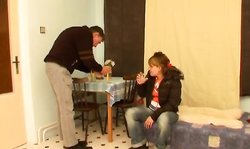 Old Dicks Young Chix astonishing Laura Sweet pulls out his old dick