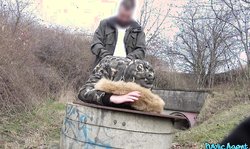 Sensual model Victoria Bellisima fucked from behind for money