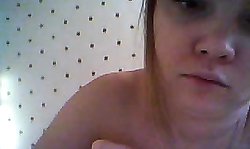 Young and shameless Russian amateur goes nude on camera