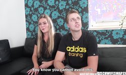 Czech Wife Swap: Young wife gets hardcore fucking with a stranger